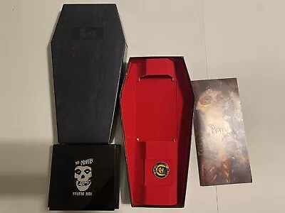 Misfits Coffin Box Set 4 CDs Entire Collection With Fiend Club Pin And Book 1996 • $280