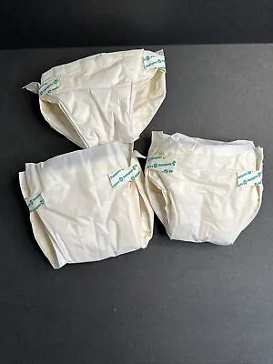 Vintage Lot Of 3 Pampers *USED ON DOLLS* Preemie Newborn Diapers Plastic Outer • $14.99