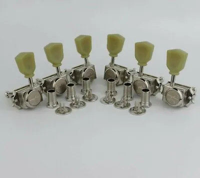 Nickel Guitar 3/3 Vintage Tuners String Locking Machine Head For Epiphone LP • $33.99