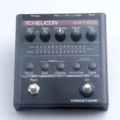 TC Helicon Voicetone Correct Vocal Effects Pedal For Part / Repair • $50