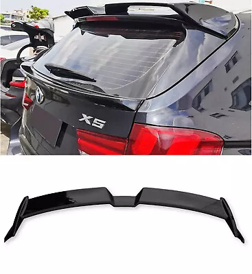 Bmw X5 F15 Rear Boot Roof Wing Spoiler Oettinger Style Gloss Black Oem Fit • £67.49