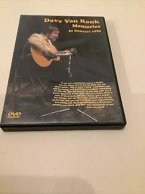 Dave Van Ronk DVD In Concert • £2.80