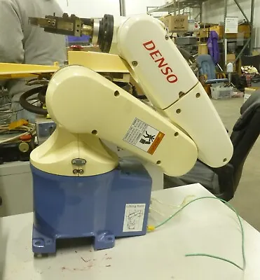 Denso VP-6242E/GM-UL 6-Axis Industrial Robot Arm W/ RC7M-VPG5/6CA-BP Controller • $1800