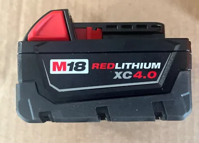 Milwaukee M18 REDLITHIUM XC 4.0 Extended Capacity Tool  Battery • $85
