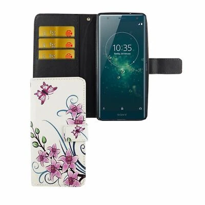$17.05 • Buy Sony Xperia XZ2 Case Phone Cover Protective Case Flip Cases White
