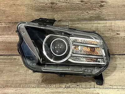 Read! 2013 2014 Ford Mustang Left Driver Headlight Xenon Hid Oem • $225