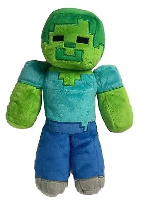 Minecraft Zombie Plush 13  Stuffed Toy Mojang Jinx 2014  • $9.99