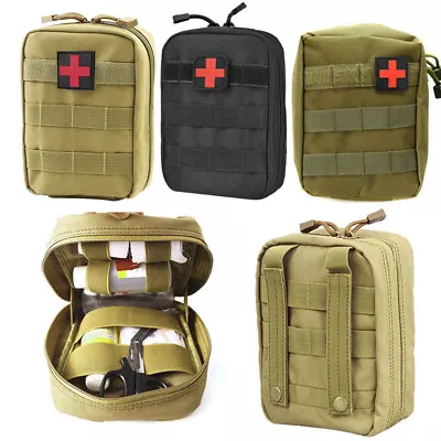 First Aid Kit Medical EDC Pouch Tactical Molle Outdoor Medical Bag Waist Bag • $15.76