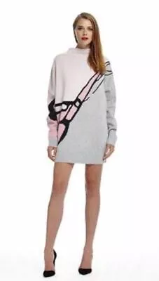 ALICE MCCALL  Heart Of Glass  Scissors Knit Jumper Dress Size 6 • $119