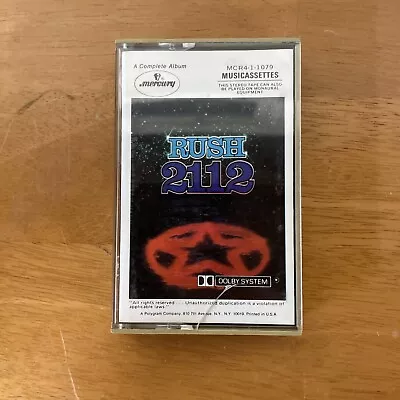 RUSH 2112 Cassette 1976 PolyGram Records/Mercury • $4.99