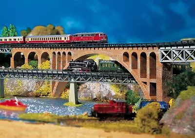 Faller 2924 Z Scale Stone Arch Bridge Building Kit • $48.36