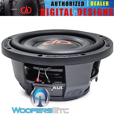 Dd Audio Sl608-d4 8  Slim Shallow 600w Dual 4-ohm Car Subwoofer Bass Speaker New • $169