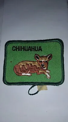 Vintage Sew On Patch Chihuahua • $6