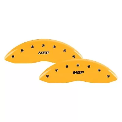 MGP 38030SMGPYL Gloss Yellow Caliper Covers W MGP Engraving Full Kit 4 Pcs • $249