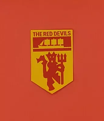 Manchester United Premier League The Red Devils Soccer Iron-On Patch 2  • $8