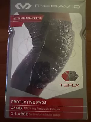 McDavid TEFLX Protective KNEE / ELBOW / SHIN PAD X-Large MGrid PAIR • $30