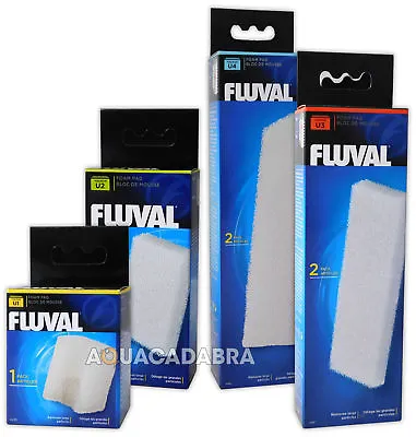 £16.45 • Buy Fluval U1 U2 U3 U4 Filter Foams Internal Sponge Media Pad Fish Tank Aquarium