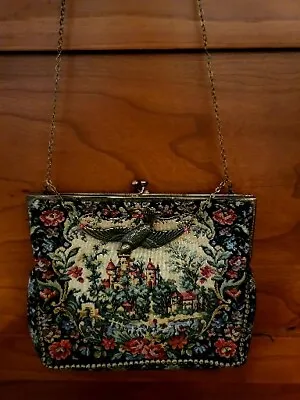 Vintage French Tapestry Purse  • $25