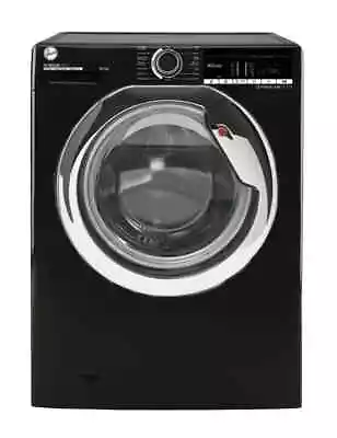 Hoover 9kg Washing Machine 1400 Spin - Black - H3WS4105TACBE-80 • £269