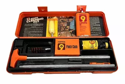 Hoppe's 9 Gun Cleaning Kit And Storage Box- Universal Rifle And Shotgun Vintage • $11.75