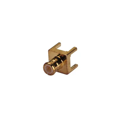 MCX Male Plug Thru Hole PCB Mount Solder Post Straight RF Connector Gold Plating • $1.75