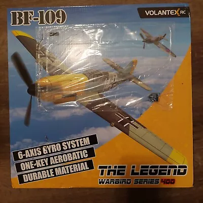 Volantex BF109 2.4G 4CH RC Remote Control Airplane Fighter Fixd Wing 6-Axis Gyro • $92.95