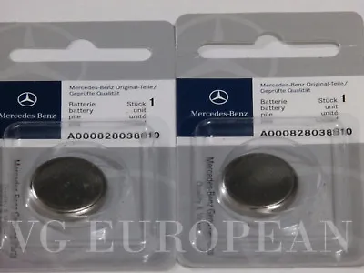 Mercedes-Benz Genuine Remote Keyless Key Battery 2 Pack OE Original NEW  • $9.99