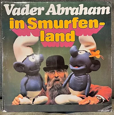 Vader Abraham Vinyl LP -  In Smurfenland  1977 Dutch Children's Import • $12