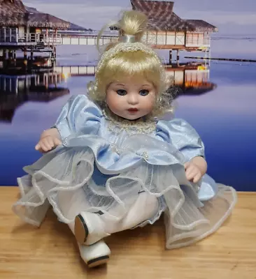 Marie Osmond Tiny Tot 2000 Cinderella Porcelain Disney Collectible Doll • $40