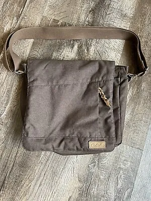 Cabelas Crossbody Purse Bag Brown 11 X 11 X 3 Adjustable Strap Multi Purpose • £6.69