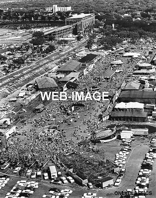 1959 MINNESOTA STATE FAIR MIDWAY 11x14 PHOTO AMUSEMENT PARK RIDES GRANDSTAND MN • $18.66