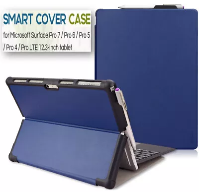 CASE For Microsoft Surface Pro 7/6/5/4/ Pro 2017 Compatible Type Cover Keyboard • $48.12