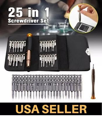 For Macbook Air Macbook Pro Repair Tool Kit 1.2mm Pentalobe Screwdriver 25Pc • $10.99