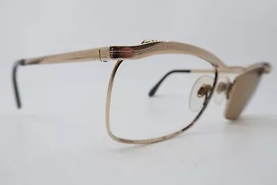 Vintage 50s Gold Filled Eyeglasses Frames Marwitz OPTIMA Germany 58-18 135 Exc • $18.68