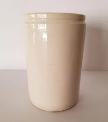 VTG English Pottery Jam Pot Made In England Crock Pot • $36