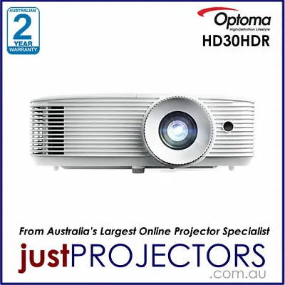 Optoma HD30HDR FULL HD Projector From Just Projectors. 2 Year Aussie Warranty • $1059