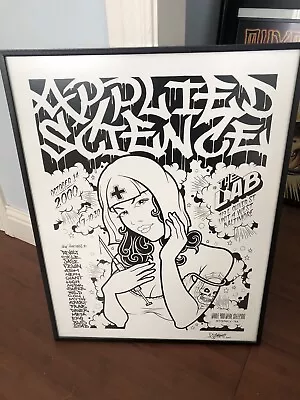 Mike Giant Applied Science The Lab Art Show  Signed & Framed Print • $300