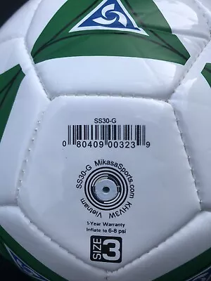 SOCCER BALL SIZE # 3  MIKASA  SS Series Practice Soccer Balls Deluxe Cushioned . • $15.95