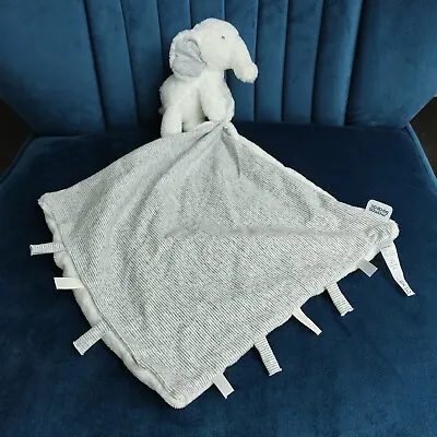 Mamas & Papas Archie Elephant Baby Comforter Blanket Plush Soft Toy • £7.49