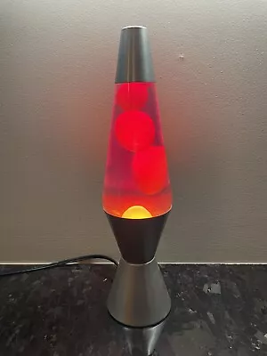 Lava 2125 14.5  Lava Lamp - Pink/Purple/Yellow Motion And Glitter Model 2000 • $30