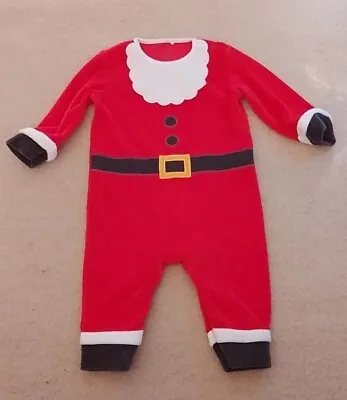 Next Santa Suit Size 9- 12 Mths • £5