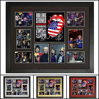 The Rolling Stones Signed Framed Memorabilia Limited Edition  • $105.60