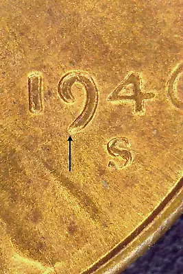 1946 S Ddo-004 Lincoln Wheat Cent  -  Toned Bu Red  -  Free Shipping! • $18.95