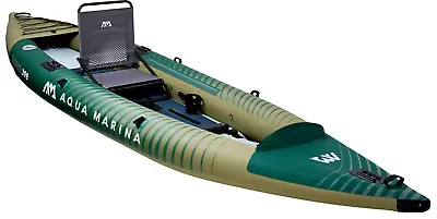 Inflatable Kayak 1 2 Person Fishing Kayak W Foldable Seat Cup Holder Green New • $649.94