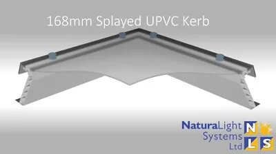£292.49 • Buy Rooflight +Upvc Kerb Flat Roof/Skylight/Polycarbonate/Dome 700x700mm FREE Del