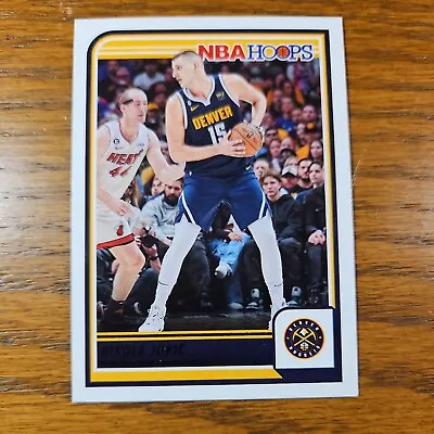 2023-24 Panini NBA Hoops Base Nikola Jokic Denver Nuggets #180 Basketball MVP • $1.99