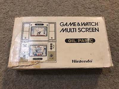 Nintendo Game&Watch Oil Panic Screen Box • $50