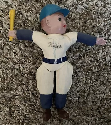 Vintage 1960s Minnesota Twins Fabric Doll Baseball Player • $68.94