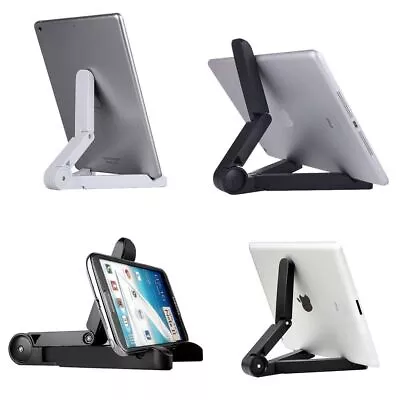 Foldable Tablet Support Phone Stand Book Bracket Adjustable IPad CellPhone UK • £3.99