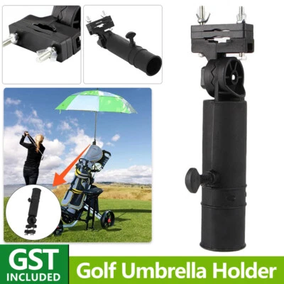 $19.21 • Buy Universal Golf Umbrella Holder For Buggy Cart / Baby Pram / Wheelchair Clicgear